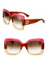 Gucci Glitter Fuchsia, Gold & Tortoise Sunglasses SOLD