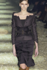 Gucci by Tom Ford Black Nylon Wrap Around Corset Belt Fall 2003