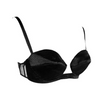 Gucci by Tom Ford Black Satin Quilted Cut Out Bra Runway Spring Summer 2001
