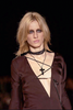 Gucci by Tom Ford Dark Brown Silk Lace Up Top Fall 2002
