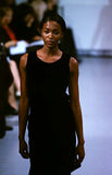 Helmut Lang Black Ruche "Elasticated" Dress SS1997