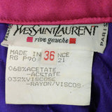 Yves Saint Laurent Pink Satin Quilted Jacket - BOUTIQUE PURCHASE PRICE