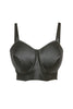 Jean Paul Gaultier x Lotta Volkova Black Corset Satin Bra Top