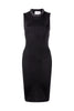Christopher Kane Black Knit Bodycon Dress with Rhinestones SS2019 - BOUTIQUE PURCHASE PRICE