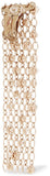 Lanvin Gold Gold Mesh Chain Crystal Chunks Waterfall Earrings