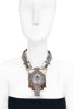 Lanvin Crystal Dome Geometric Art Deco Runway Necklace Fall 2008