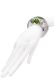 Armani Green Pearl Lucite Rounded Bracelet
