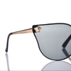 Versace Cat Eye Medusa Frameless Sunglasses "Mad Men" Special Edition