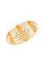 Eddie Borgo Gold Lattice Birdcage Bangle Bracelet