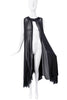 Maison Martin Margiela Black Chiffon Cape