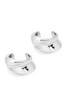 Alexander McQueen Silver Carved Sculptural Iris Bracelet Set