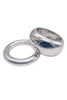 Alexander McQueen Silver Chrome Big Dome Bracelet