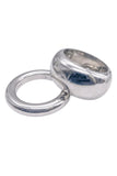 Alexander McQueen Silver Chrome Big Dome Bracelet