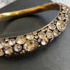 Alexander McQueen Gold Crystal Choker Necklace Runway Fall 2018