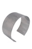 Vintage Oversized Silver Metallic High Neck Collar Choker Necklace