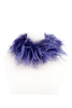 Miu Miu Purple Blue Feather Collar Piece