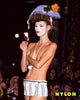 Vivienne Westwood White Green Striped Corset Top Runway SS94