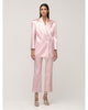 Philosophy di Lorenzo Serafini Baby Pink Satin Suit Trouser FW2020