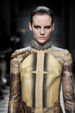 Balenciaga Spiked Half Moon Crystal Choker Necklace Runway Fall 2008 by Nicolas Ghesquière