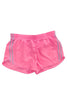 Vintage Pink Grey Stripe Sports Shorts