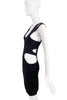 Preen Black Cut Out Body Con Dress Spring 2010