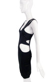 Preen Black Cut Out Body Con Dress Spring 2010