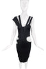 Preen Black Cut Out Body Con Dress Spring 2010