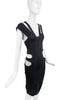 Preen Black Cut Out Body Con Dress Spring 2010