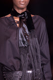Yves Saint Laurent by Tom Ford Fall 2001 Silk Fringe Tassel Extra Long Gentlemen's Scarf