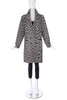 Sea New York Leopard Print Double Breasted Coat