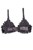 Alexander McQueen Mcq Black Sequin Bra Top