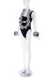 Vintage Custom Created 1960's Inspired "Space Age" Statement Jewelry
