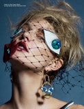 "Salvador Dali" Surrealist Face Veil
