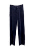 Agnes B. Gucci Tom Ford Style Black Velvet Straight Pants