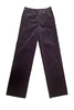 Agnes B. Gucci Tom Ford Style Black Velvet Straight Pants