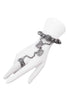 Versace Silver Medusa Ring DV Chain Bracelet Hand Piece Glove