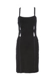 Versus Versace Black Cut-Out Dress