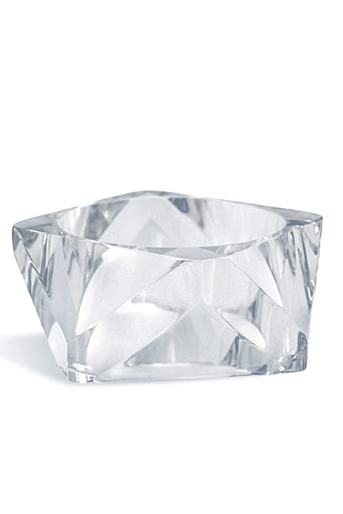 Vintage Clear Lucite Multi Faceted Bracelet