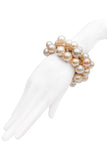 Vintage Pearl Gold Bracelet