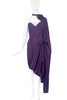 Vivienne Westwood Purple Silk Corset Dress with matching Cape