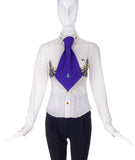 Vivienne Westwood Purple Unisex / Menswear Kipper Tie with Orb