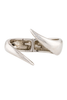 Guiseppe Zanotti Silver Pointed Claw Bracelet